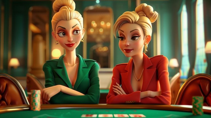Ilustrasi percakapan bantuan akun digital